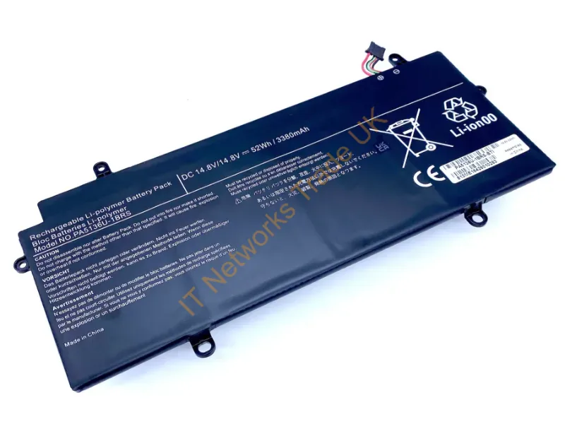 PA5136U-1BRS-BTI - Bti Pa5136U-1Brs- Industrial Rechargeable Battery Lithium-Ion (Li-Ion) 3510 Mah 14.8 V