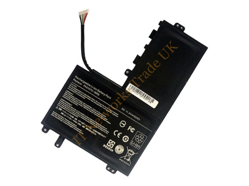 PA5157U-1BRS Toshiba 3-Cell 4160mAh 50Wh 11.4V Li-Ion Battery for Satellite E55T-A5320/E45T-A4100 Laptop Battery