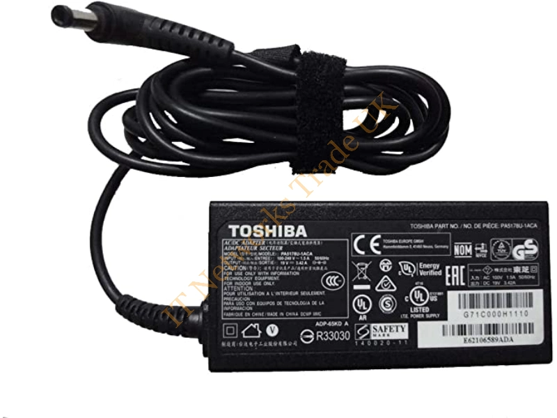 PA5178-1ACA Toshiba Laptop 65W AC Adapter for Satellite L650-BT2N15 /L655D-S5050 /L750-BT4N22 Power Adapter