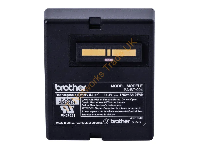 PABT004 - Brother PA-BT-004 printer/scanner spare part/accessory Battery 1 pc(s)