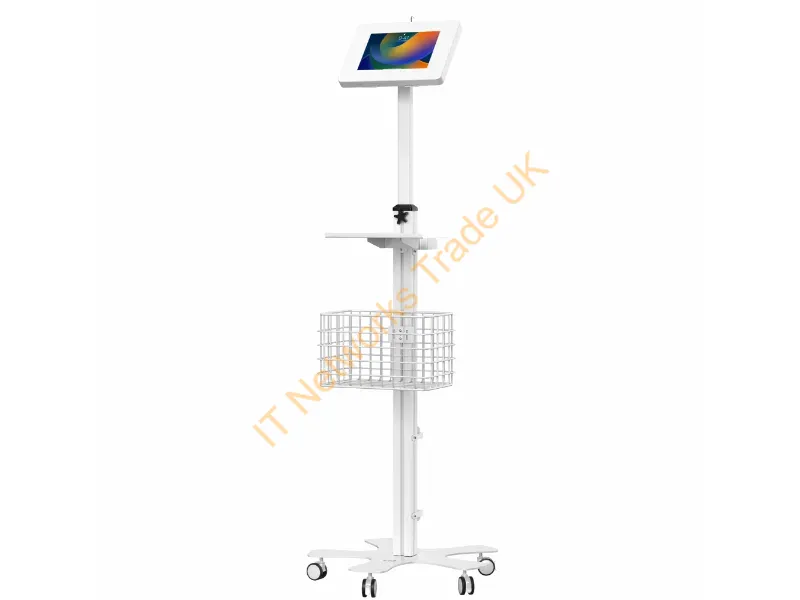 PAD-MFSPS - Cta Digital Pad-Mfsps Multimedia Cart/Stand White Tablet Multimedia Stand