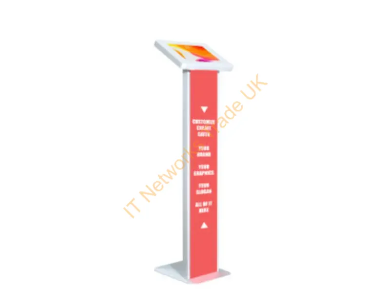 PAD-PARAF1W - Cta Digital Pad-Paraf1W Monitor Mount / Stand White Floor