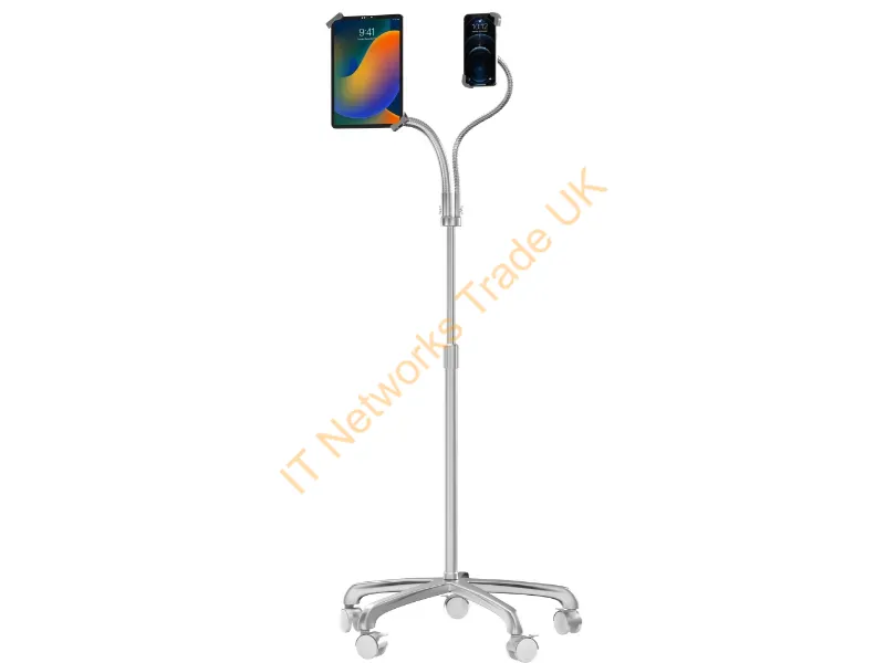 PAD-SHFS2P - Cta Digital Pad-Shfs2P Multimedia Cart/Stand Silver Tablet Multimedia Stand