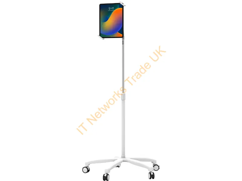 PAD-SHFSW - Cta Digital Pad-Shfsw Multimedia Cart/Stand White Tablet Multimedia Stand