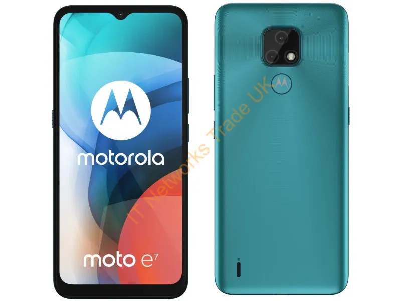 PALW0006GB - Motorola moto e7 16.5 cm (6.5") Dual SIM Android 10 4G USB Type-C 2 GB 32 GB 4000 mAh Blue