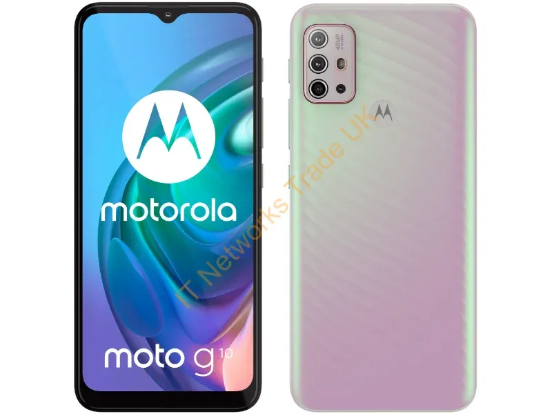 PAMN0033GB - Motorola moto g10 16.5 cm (6.5") Hybrid Dual SIM Android 11 4G USB Type-C 4 GB 64 GB 5000 mAh Pearl