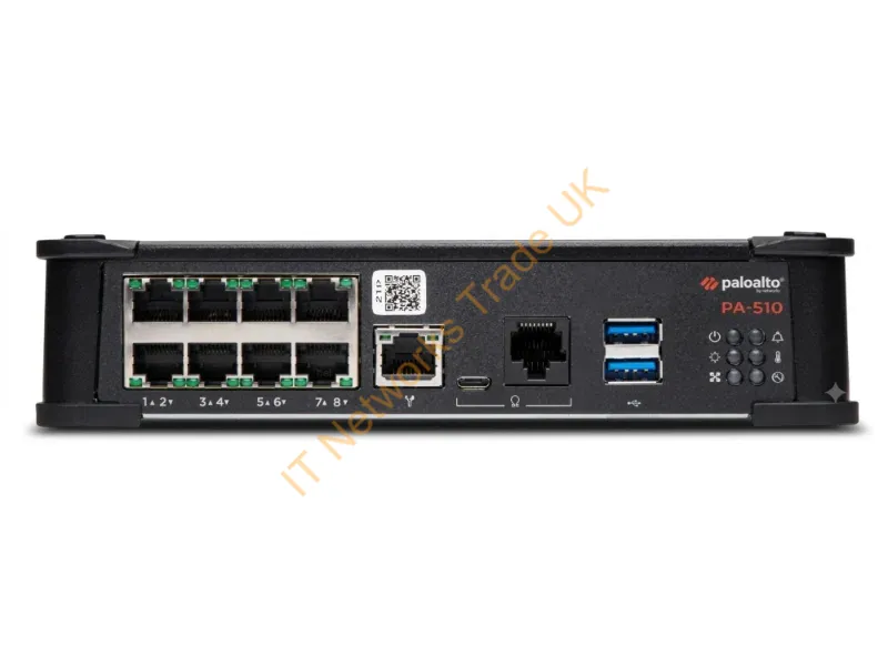 PAN-PA-510 - Palo Alto Networks Networks PA-500 Series PA-510 Security appliance 8 ports 1GbE 1U cloud-managed rack-mountable