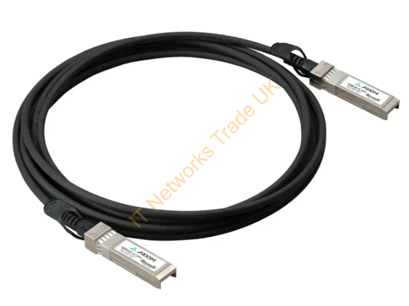 PAN-SFP-PLUS-CU7M-AX - Axiom Pan-Sfp-Plus-Cu7M-Ax Infiniband/Fibre Optic Cable 196.9" (5 M) Sfp+ Dac Black, Silver
