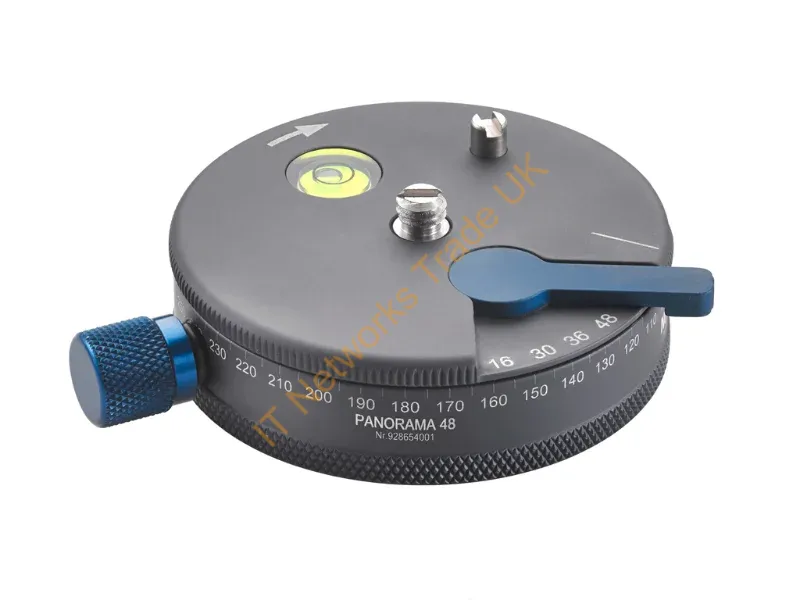 PANORAMA48 - Novoflex PANORAMA 48 tripod head Black, Blue Pan