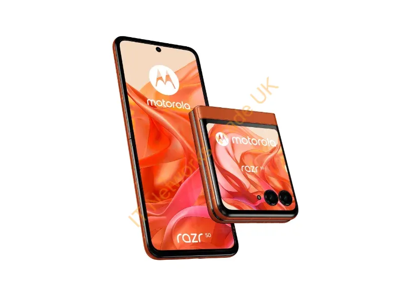 PB200017GB - Motorola razr 50 17.5 cm (6.9") Dual SIM Android 14 5G USB Type-C 8 GB 256 GB 4200 mAh Orange