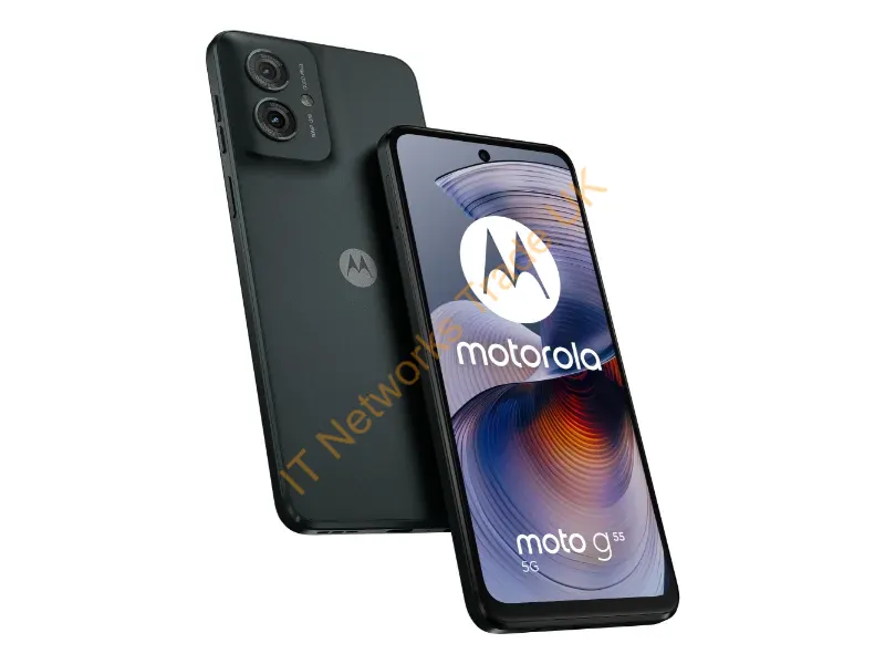 PB5U0000GB - Motorola moto g55 5G 16.5 cm (6.49") Dual SIM Android 14 USB Type-C 8 GB 256 GB 5000 mAh Grey