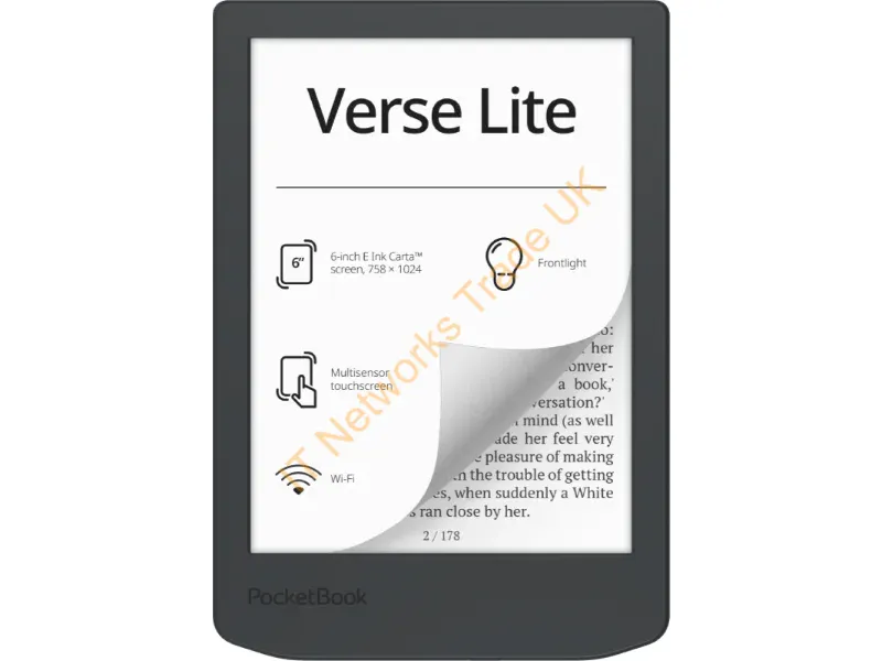 PB619-T-WW - PocketBook Verse Lite e-book reader Touchscreen 8 GB Wi-Fi Grey