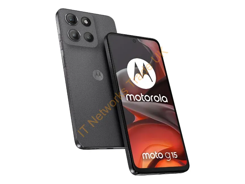 PB6E0001GB - Motorola moto g15 17.1 cm (6.72") Dual SIM Android 15 4G USB Type-C 4 GB 128 GB 5200 mAh Grey