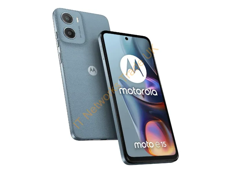 PB6S0004GB - Motorola moto e15 16.9 cm (6.67") Dual SIM Android 14 Go edition 4G USB Type-C 2 GB 64 GB 5200 mAh Blue