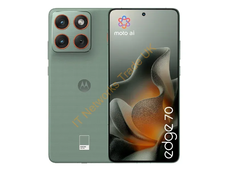 PBA50022GB - Motorola edge 70 17 cm (6.7") Dual SIM Android 16.0 5G USB Type-C 12 GB 512 GB 4800 mAh Green