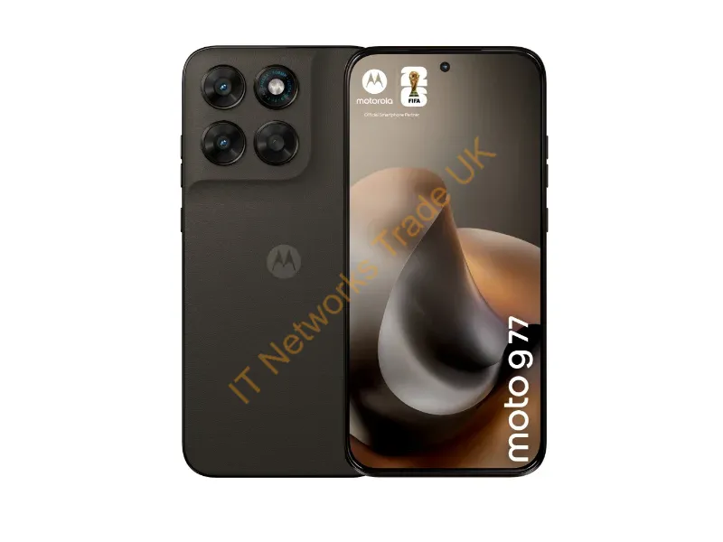 PBAW0000GB - Motorola moto g77 17.3 cm (6.8") Hybrid Dual SIM Android 16.0 5G USB Type-C 8 GB 128 GB 5200 mAh Black