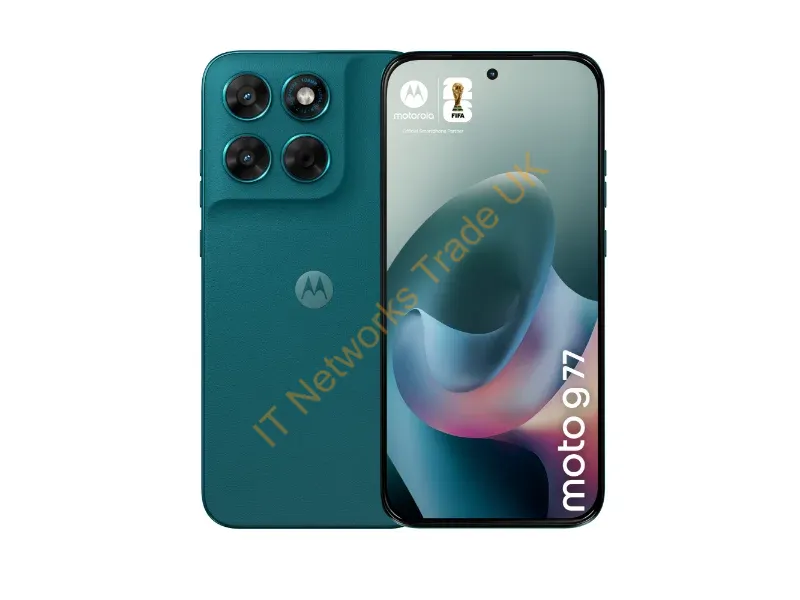 PBAW0002GB - Motorola moto g77 17.3 cm (6.8") Hybrid Dual SIM Android 16.0 5G USB Type-C 8 GB 128 GB 5200 mAh Green