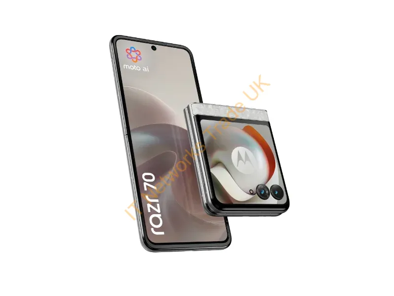 PBB60002GB - Motorola razr 70 17.5 cm (6.9") Dual SIM Android 16.0 5G USB Type-C 8 GB 256 GB 4800 mAh White