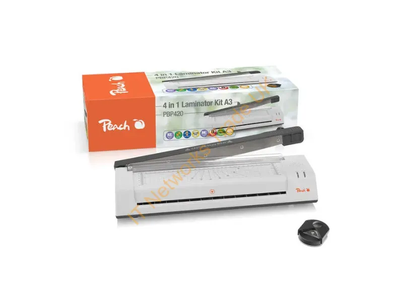 PBP420 - Peach PBP420 laminator Cold/hot laminator 250 mm/min White