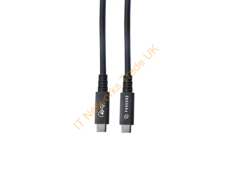 PC-CH20 - Prokord PC-CH20 USB cable USB4 Gen 3x2 2 m USB C Black
