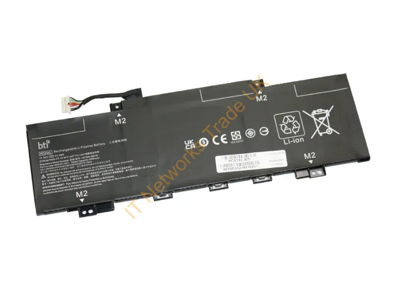 PC03XL-BTI - Bti Pc03Xl- Industrial Rechargeable Battery Lithium-Ion (Li-Ion) 3750 Mah 11.55 V