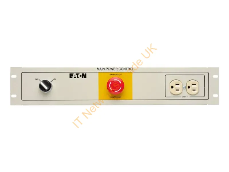 PC975-1969R - Eaton Epdu, Re, 2U, L21-30P, (8) 5-20R 4Sec Delay Outlets