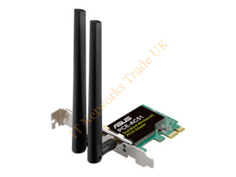 PCE-AC56 Asus IEEE 802.11ac Wi-Fi Network Adapter for Desktop Computer