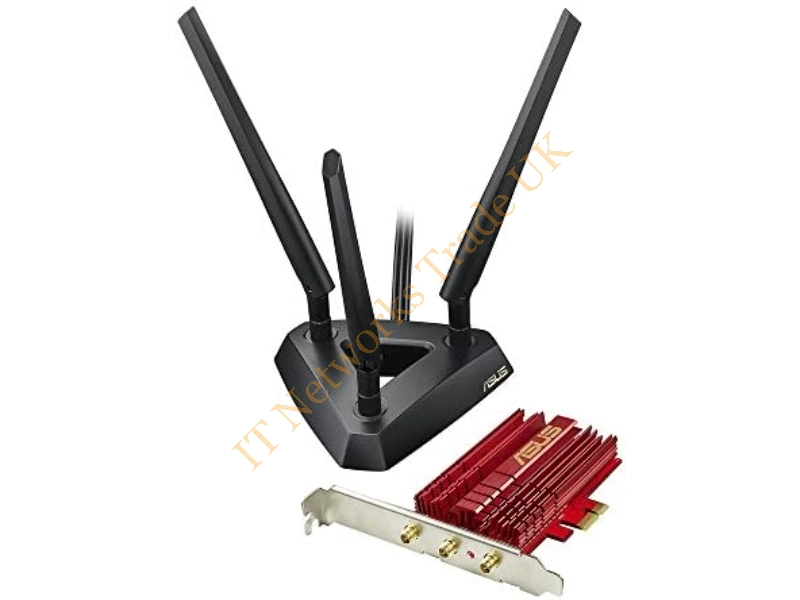 PCE-AC68 Asus 802.11ac Dual-band Wireless AC1900 PCI Express Network Adapter for Desktop Computer Wireless LAN Card