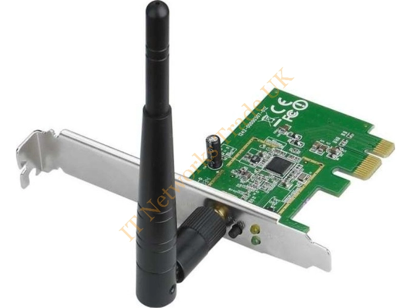 PCE-N10 Asus 150Mbps 802.11b/g/n Wireless PCI Express Network Adapter Card Wireless LAN Card
