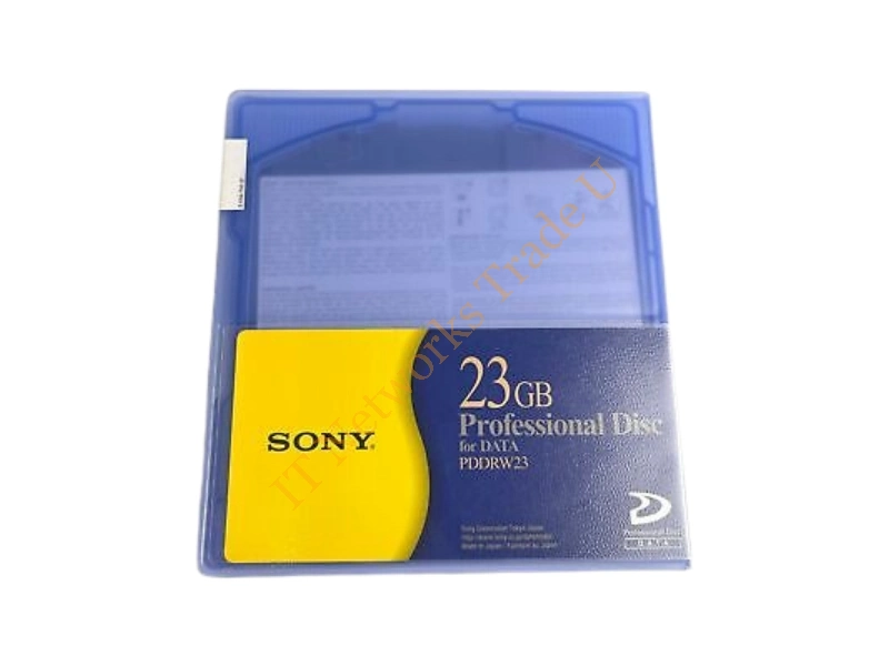 PDDRW23 Sony 5.25 Magneto Optical Media Rewritable 23.3GB 5.25 DVD Media