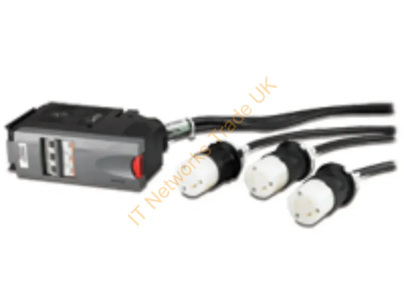 PDM1320L5-3P-3 - Apc It Power Distribution Module 3X1 Pole 3 Wire 20A 240V L5-20 Ul 1680Cm Power Distribution Unit (Pdu) 3 Ac Outlet(S) Black