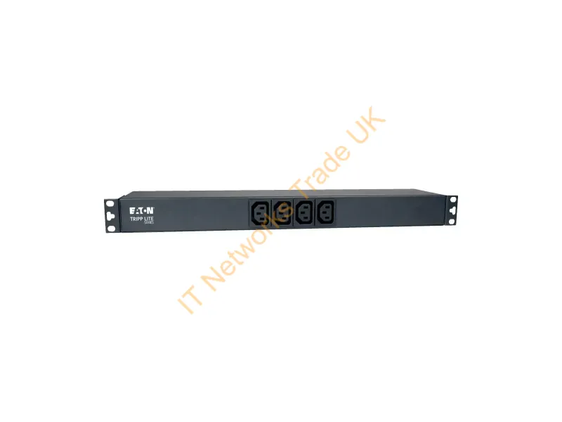 PDU12IEC - Tripp Lite 1.6/3.8kW Single-Phase 100Ã¢â‚¬â€œ240V Basic PDU, 14 Outlets (12 C13 & 2 C19), C20 16A Input, 1U Rack-Mount