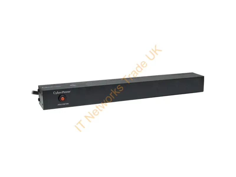 PDU15B10R - Cyberpower Pdu15B10R Power Distribution Unit (Pdu) 10 Ac Outlet(S) 1U Black
