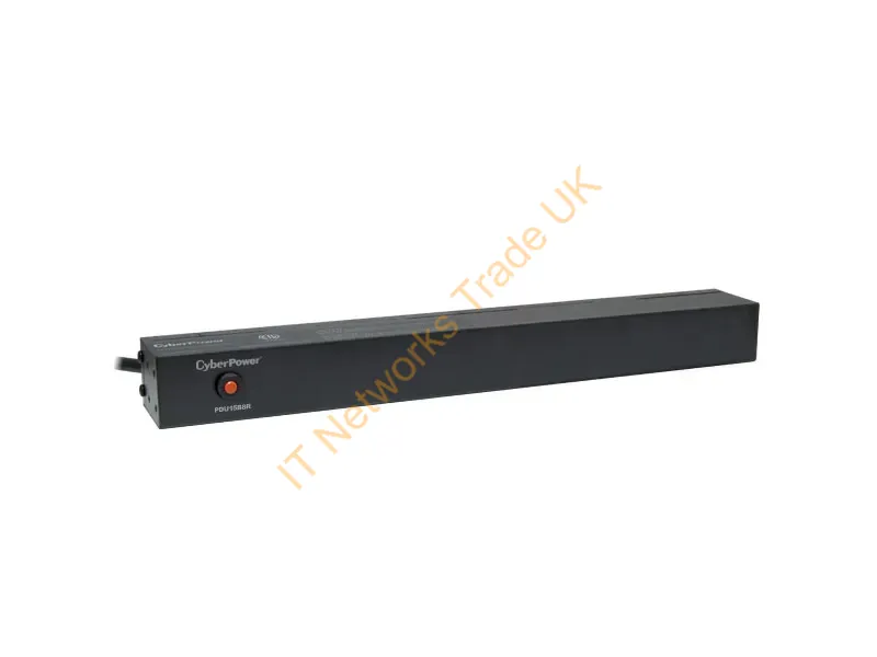 PDU15B8R - Cyberpower Pdu15B8R Power Distribution Unit (Pdu) 8 Ac Outlet(S) 1U Black