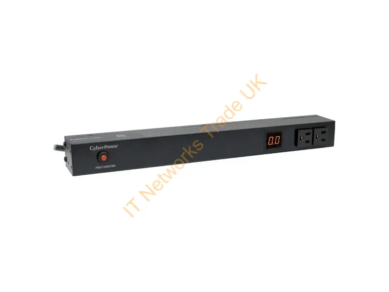 PDU15M2F8R - Cyberpower Pdu15M2F8R Power Distribution Unit (Pdu) 10 Ac Outlet(S) 1U Black