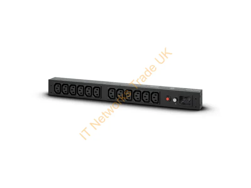 PDU20BHVIEC12R - CyberPower PDU20BHVIEC12R power distribution unit (PDU) 12 AC outlet(s) 1U Black