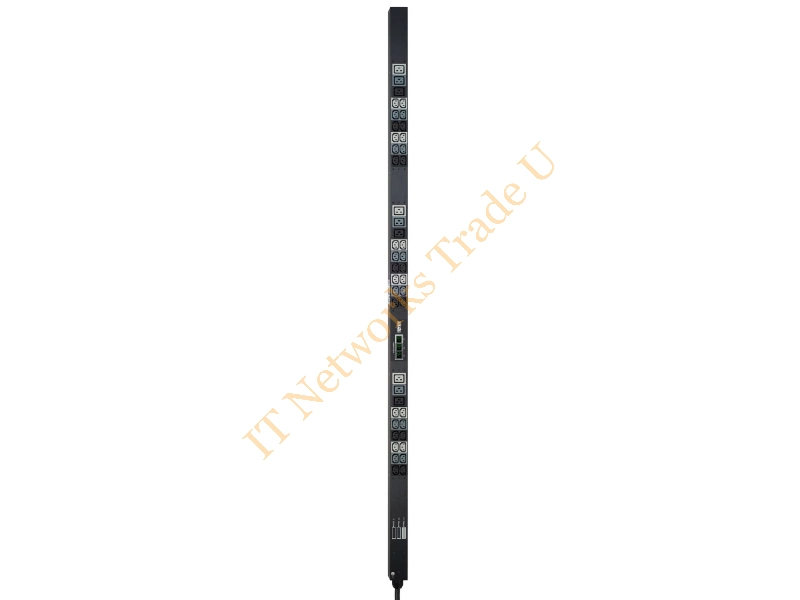 PDU3XMV6G20 - Tripp Lite 11.5kW 3-Phase Metered PDU, 240-220V (36 C13 & 9 C19), IEC-309 16/20A Red, 415-380V Input, 1.83 m Cord, 0U Vertical