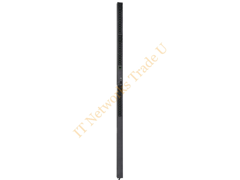PDU3XVN10G16 - Tripp Lite 11kW 3-Phase Monitored PDU, 220/230V (30 C13 & 6 C19), IEC-309 16A Red, 380/400V Input, 3.05 m Cord, 0U Vertical