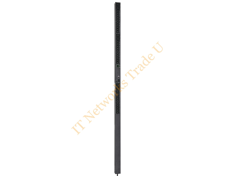 PDU3XVN3G16 - Tripp Lite 11kW 3-Phase Monitored PDU, 220/230V (30 C13 & 6 C19), IEC-309 16A Red, 380/400V Input, 0.91 m Cord, 0U Vertical