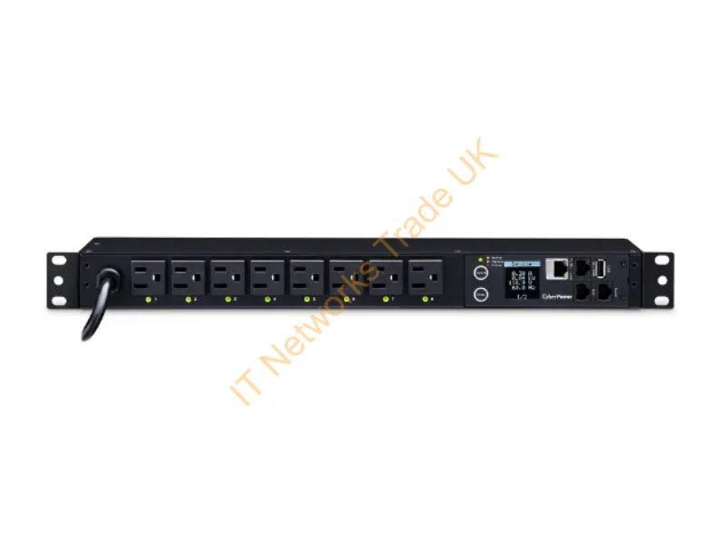 PDU81001 - Cyberpower Pdu81001 Power Distribution Unit (Pdu) 8 Ac Outlet(S) 1U Black