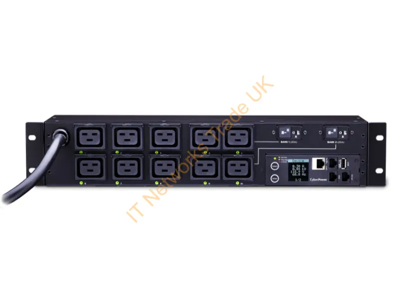 PDU81009 - Cyberpower Pdu81009 Power Distribution Unit (Pdu) 10 Ac Outlet(S) 2U Black