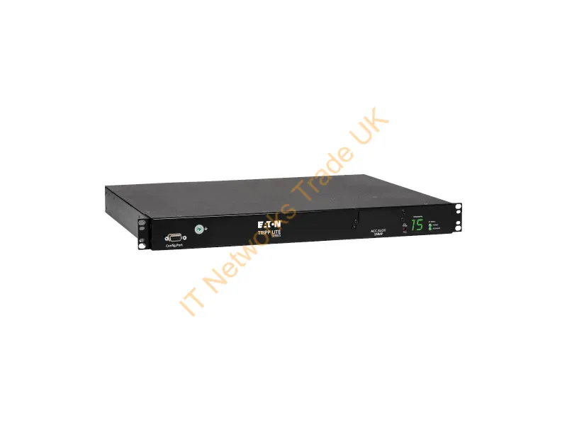 PDUMH15HVAT - Tripp Lite 2Ã¢â‚¬â€œ2.4kW Single-Phase ATS/Metered PDU, 200Ã¢â‚¬â€œ240V Outlets (10 C13), 2 C14 Inlets, 3.6 m Cords, 1U Rack-Mount