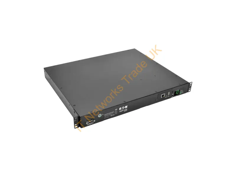 PDUMH15HVATNET - Tripp Lite 2Ã¢â‚¬â€œ2.4kW Single-Phase ATS/Switched PDU, 200Ã¢â‚¬â€œ240V Outlets (10 C13), 2 C14 Inlets, 3.6 m Cords, 1U Rack-Mount