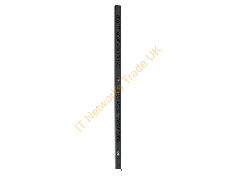 PDUMV16HV - Tripp Lite 3.84kW Single-Phase Metered PDU, 200/220/230/240V Outlets (32-C13, 6-C19), IEC309 16A Blue 16A, 0U Vertical