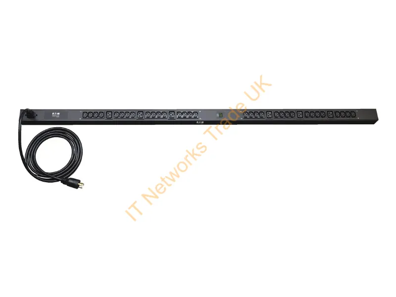 PDUMV20HV - Tripp Lite 3.2-3.8kW Single-Phase Metered PDU, 200-240V Outlets (6-C19 & 32-C13 ) C20/L6-20P Cable 3.05 m Cord, 0U Vertical