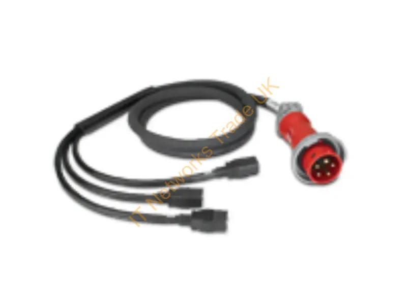 PDX520IEC309L-3C19 - Apc T Power Distribution Cable Splitter Black