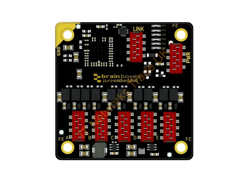 PE-515 - Brainboxes Pure Embedded 5 Port Gbe Switch
