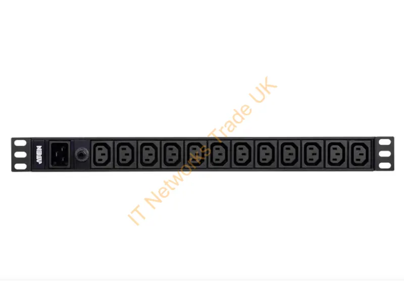 PE0212G - ATEN PE0212G power distribution unit (PDU) 12 AC outlet(s) 1U Black