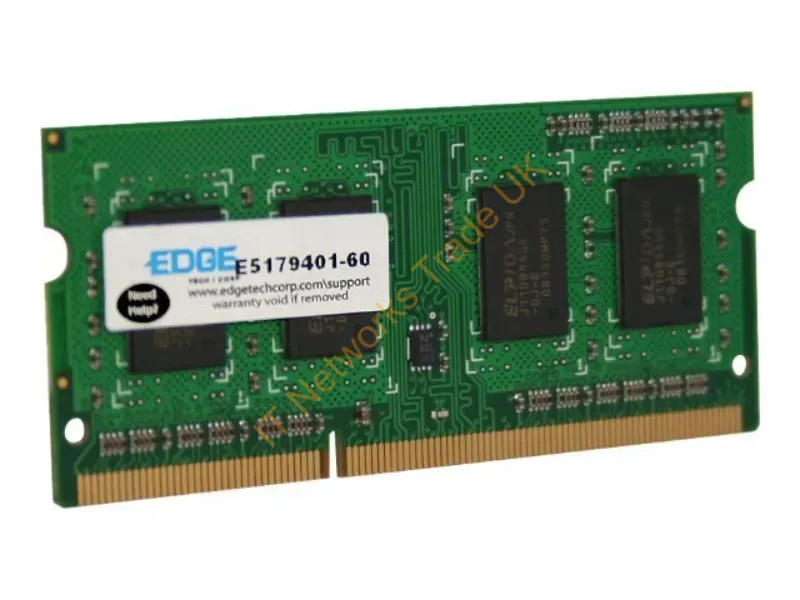PE219222 - Edge 4Gb (1X4Gb) Ddr2 800 Mhz / Pc2-6400 So-Dimm 200-Pin Ub Non-Ecc Memory Module 200-Pin So-Dimm