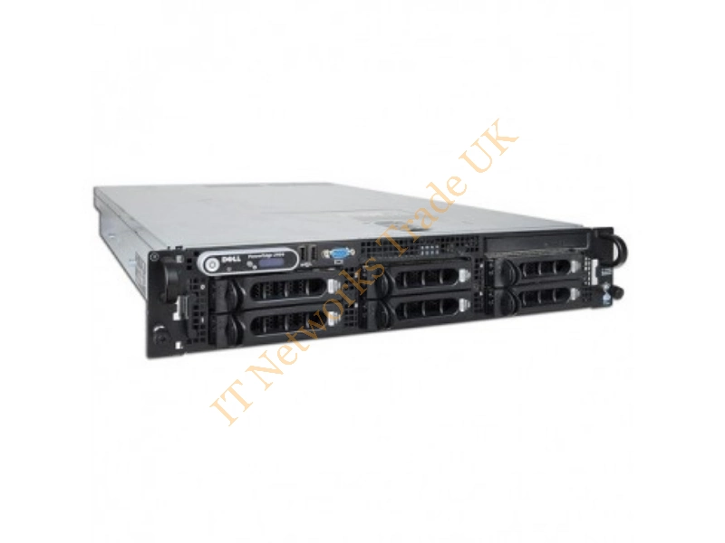 PE2950 Dell PowerEdge 2950 Intel -5000X Chipset Xeon 1.6GHz CPU 2GB RDRAM 2U Rack-Mountable Server Server System